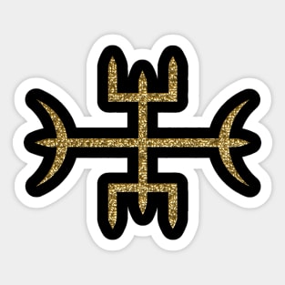 Icelandic Magical Stave End Strife Sticker